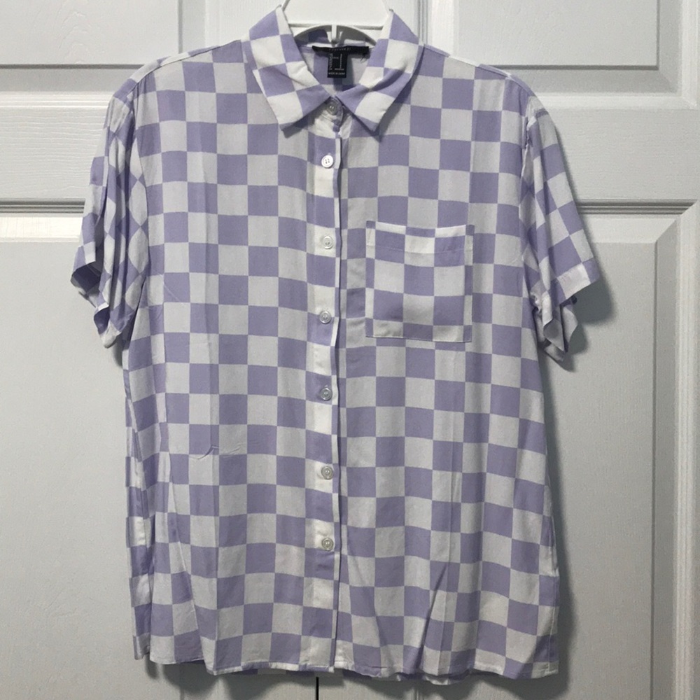 Forever 21 Checkered Shirt